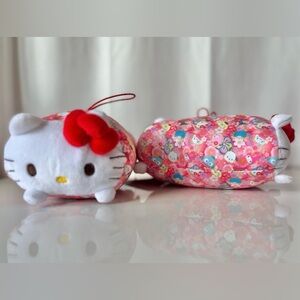 Hello Kitty 7” Stackable Mochi Plush Japanese Sanrio Fabric Japan Exclusive NWT